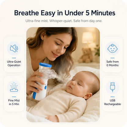 Zuvelly Breathe Easy Baby Nebulizer