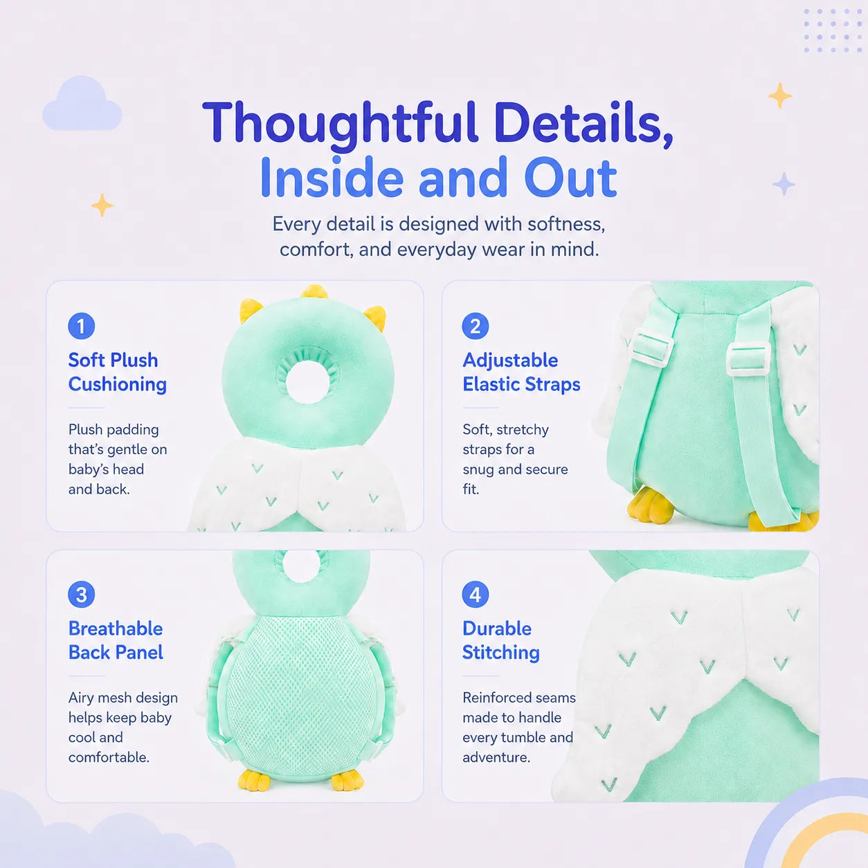 Zuvelly Tiny Explorer™ Baby Protector